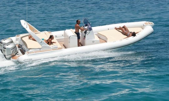 Book the  Altamare 27 RIB in Milazzo, Sicilia