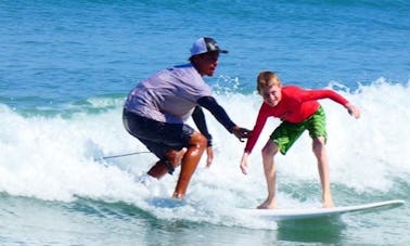 Cours de surf privés à la plage de Guiones, province de Guanacaste