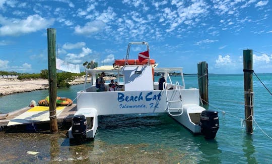 Private Charter Snorkeling Trip or Sunset Cruise - 33' Custom Catamaran in Islamorada, Florida