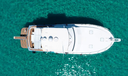 Enjoy a private cruise or a fishing trip in Halkidiki, Greece on a 50' ft Bertram Luxury Yacht