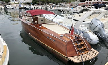 Iconic Riva Acquarama Vintage Motor Boat in Agropoli, Campania