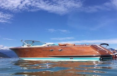 Iconic Motor Yacht  Riva Acquarama for Rental in Castellabate, Campania