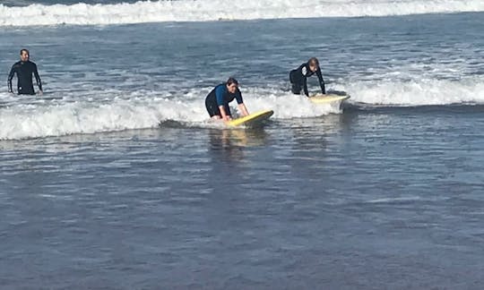 Great Surfing Adventure In Aglou beach, Morocco