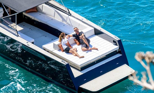 Colnago 45 Open Motor Yacht Rental for Up to 12 People in Split or Hvar, Croatia