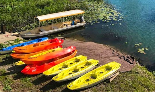 Clean and Safe Single Kayak for Rent in Virpazar, Montenegro