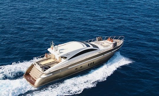 2019 Jaguar 76 Power Mega Yacht Rental in Poltu Quatu, Italy