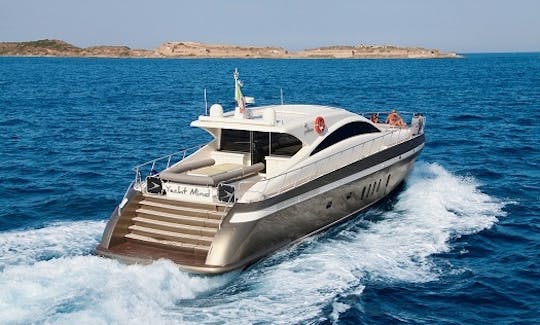 2019 Jaguar 76 Power Mega Yacht Rental in Poltu Quatu, Italy