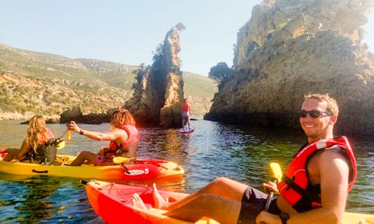 Book A Kayak Trip By The Sea In Costa da Caparica, Portugal