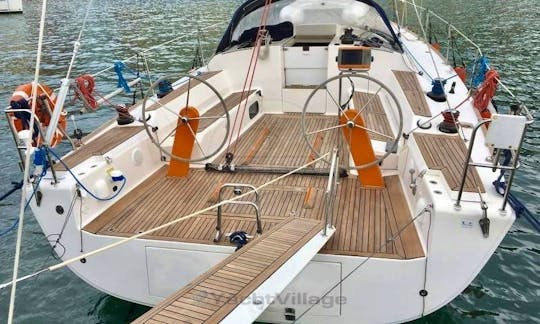 Charter 45 Elan yacht Cruirsing Monohull in south Sardinia, Italy