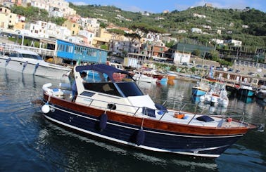 Amazing Full Day Experience in Positano, Italy Aboard this 32 ft Walk Around Boat