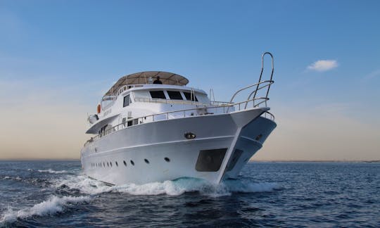 Luxury Motor Yacht In The Red Sea