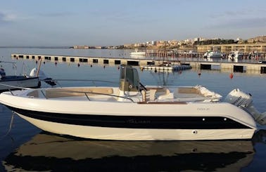 Italmar 20 Center Console Boat Rental for 8 People in Cannigione, Italy