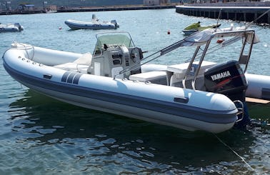 16-Person Clubman 24 RIB Available for Rent in Cannigione, Italy