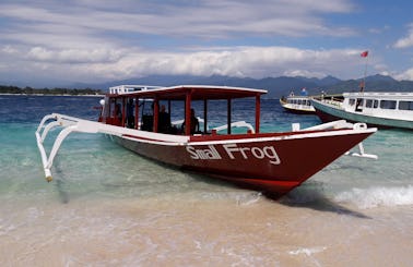 Unforgettable Diving Trip around Gili Islands on traditional wooden boat