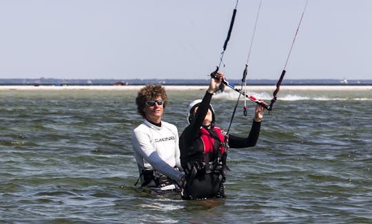 Aulas de kitesurf em Jastarnia