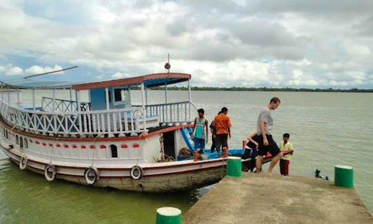 40 ft Sundari Water Taxi Rental in Bally, India for Up to 30 People