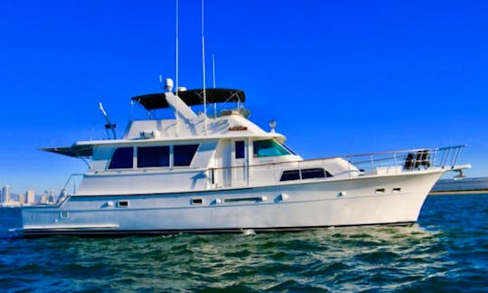 60' Power Yacht For Private Charter
