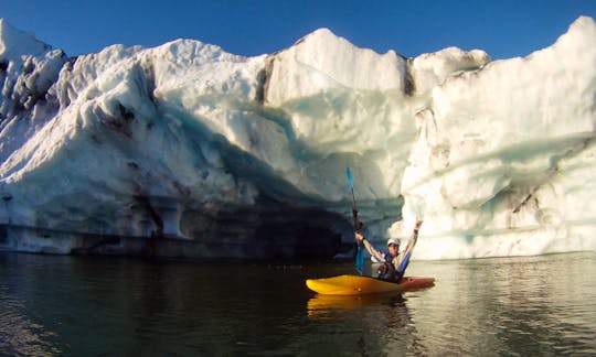 Guided Whitewater Kayaking Around Iceland