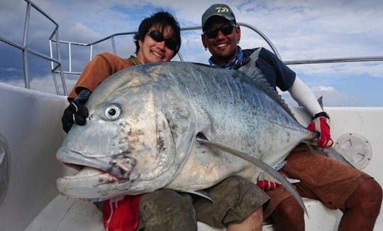 4-Person Center Console Fishing Charter in Bali, Indonesia