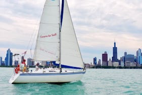 Private Cruise onboard Hunter Legend Sailboat in Chicago