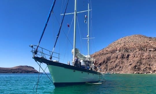 Largest and best equipped sailing yacht in the Sea of Cortez