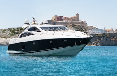 Charter this 72 ft Predator Motor Yacht with Captain for 12 Guests in Ibiza, Spain