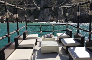  Cruise in Cabo San Lucas On Board a 25 ft Custom Made Pontoon for 6 Guests
