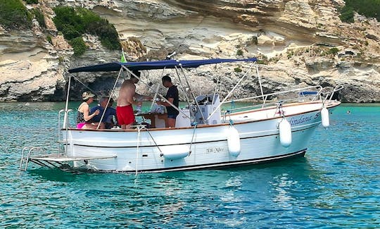 Escursioni in barca e visita grotte Palombara,Azzurra ,Zinzulusa,Romanelli.