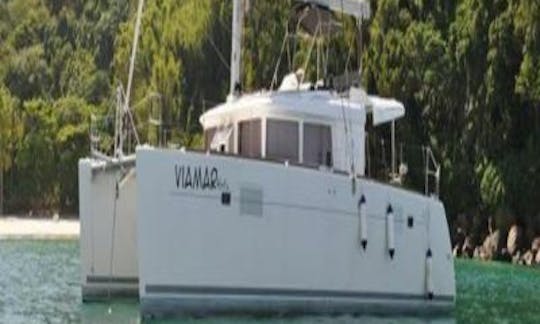 Lagoon 450 Cruising Catamaran Charter for 6 People in Angra dos Reis, Brazil