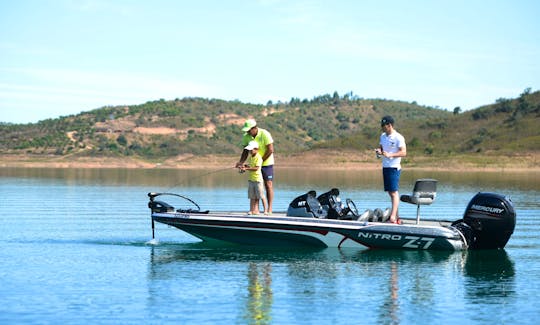 Guided Fishing in Barragem de Santa Clara, Portugal