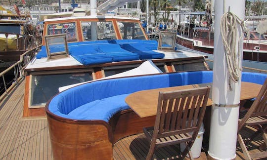 Sailing Charter 80ft Gulet with Captain and Crew in Kos, Greece