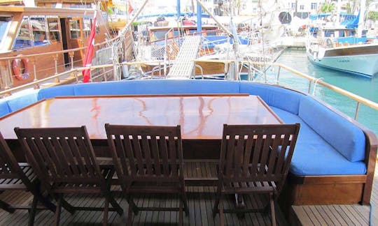 Sailing Charter 80ft Gulet with Captain and Crew in Kos, Greece