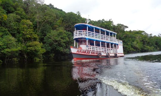 Excursion Boat In Manaus