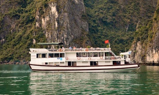 Experience the Wonder of Halong Bay on the Lavender Cruise 7 Cabins