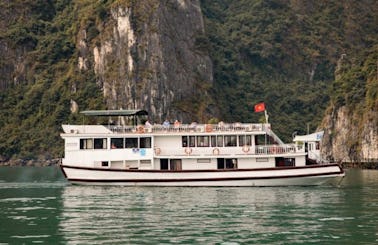 Experience the Wonder of Halong Bay on the Lavender Cruise 7 Cabins