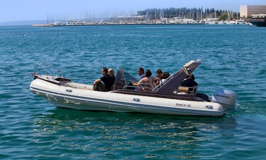 The Blue Lagoon Tour onboard Barracuda Shark BF23 RIB