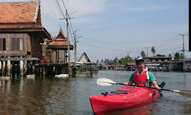 Kayak and Kayak Exploring Bangkok's Canals and other provices, Thailand