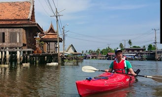 Kayak and Kayak Exploring Bangkok's Canals and other provices, Thailand