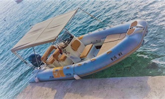 Skippered Rental - Flyer 575 Rigid Inflatable Boat in Hvar