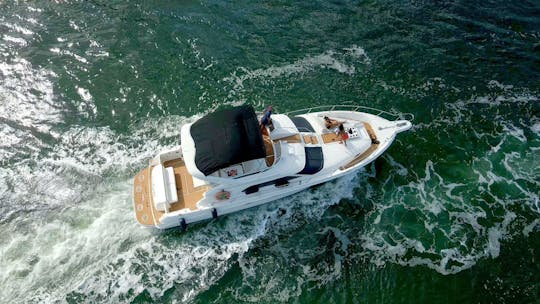 flybridge Sea Ray 46 pés 