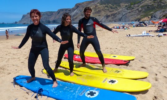 Unforgettable week of surfing lessons in Sagres