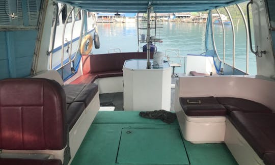 Book a Snorkeling Trip on a Beautiful Trawler in Ranong for 24 person!