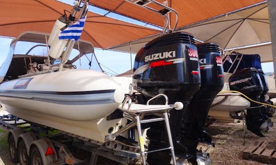 Scorpion Seafarer 36 Ribco Rib Boat in Paros, Greece