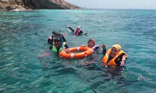 Excursão de um dia, mergulho com snorkel (6 Checkpoint Redang Island) somente em Terengganu, Malásia