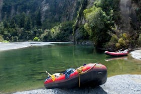 Full Day Scenic Rafting On The Rangitikei River, New Zealand.  Family Friendly.