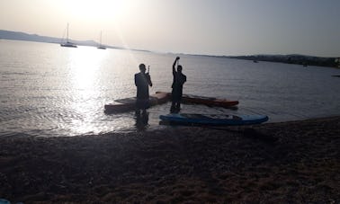 Location de SUP à Biograd na Moru ! Une visite autoguidée en SUP est également disponible !