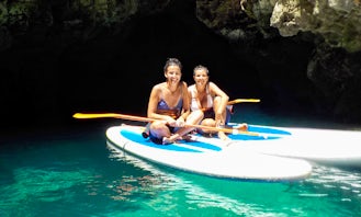 Amazing Stand Up Paddle Cave Tour in Raposeira, Portugal