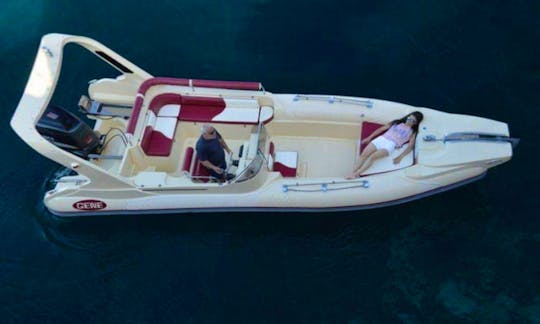 Rent the 24' Gene RIB in Oía, Greece with Skipper