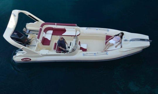 Rent the 24' Gene RIB in Oía, Greece with Skipper