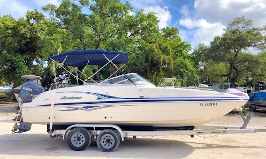 ⭐️ 24' Hurricane Deck Boat 225 Hp - SD237 DUAL CONSOLE MODEL (TAMPA) *INSURANCE INCLUDED*
